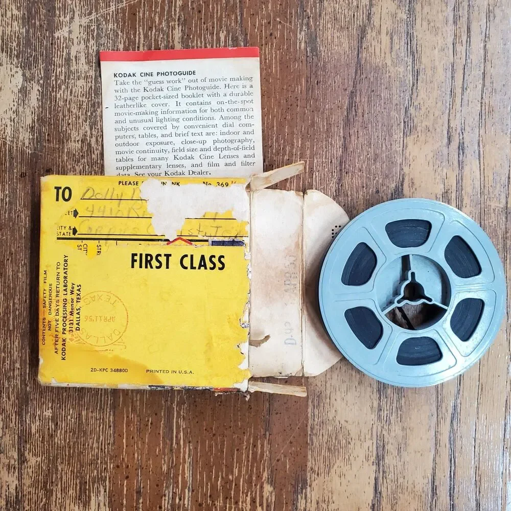Vintage 8mm Film Lot 7 Reels Kodak Kodachrome Home Movies Untested 1950s 1970s